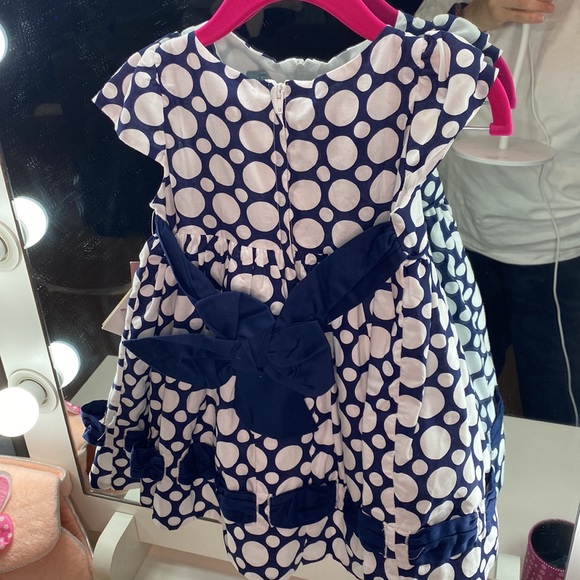⭐️HP⭐️ *Kate Mack* NWT Beautiful Dress 18 mo - polka dots - Biscotti Collection - Picture 8 of 8